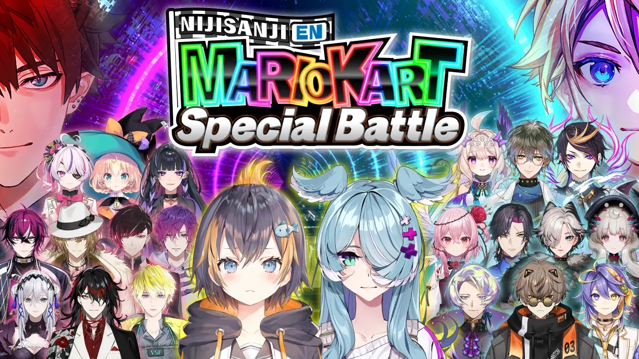 NIJISANJI EN MARIOKART Special Battle